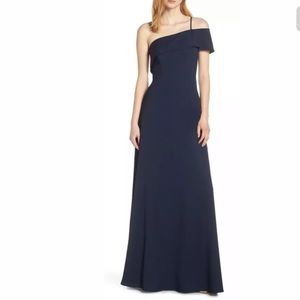 Hayley Paige. Occasions  Crepe Evening Dress